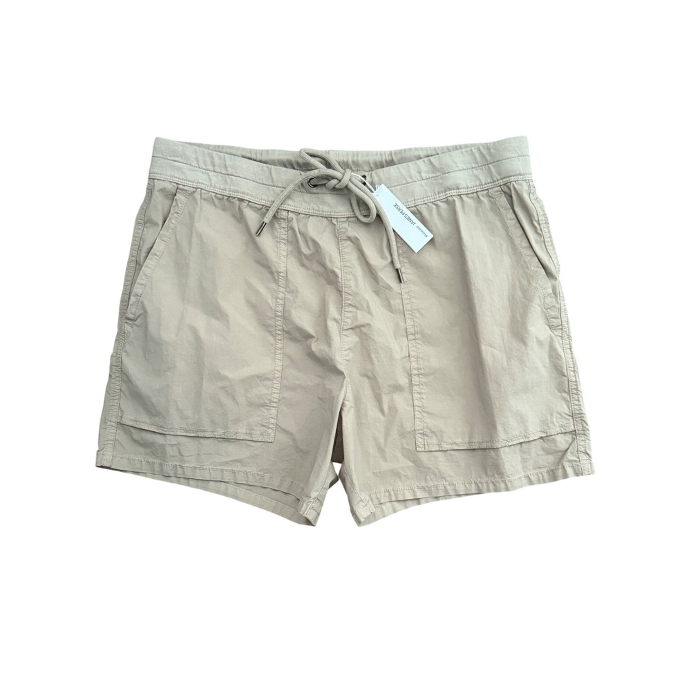 James Perse WPSP4347CU Cotton Spandex Utility Shorts Khaki Tan Size 3 NWT